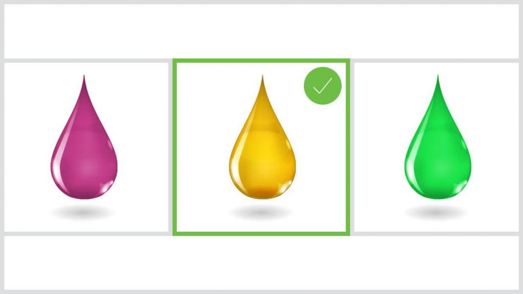 Selection of lubricants