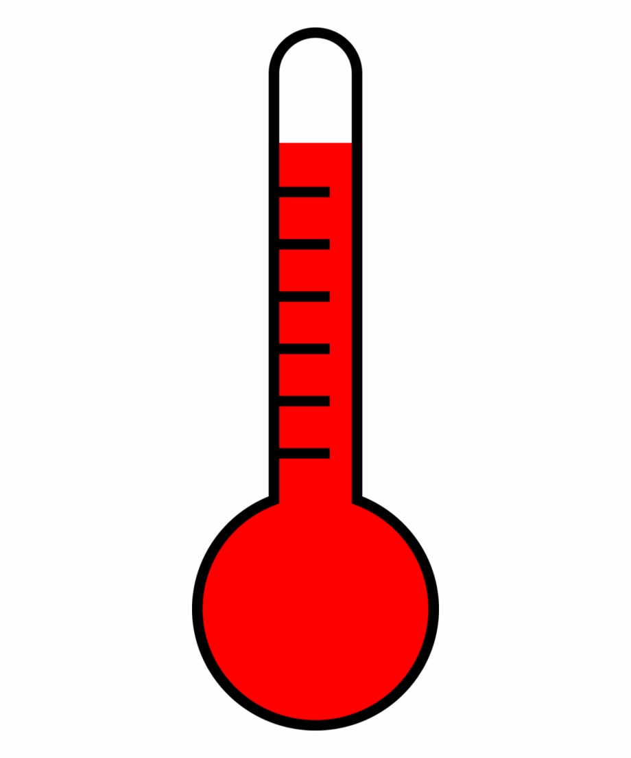 thermometer showing high temperature
