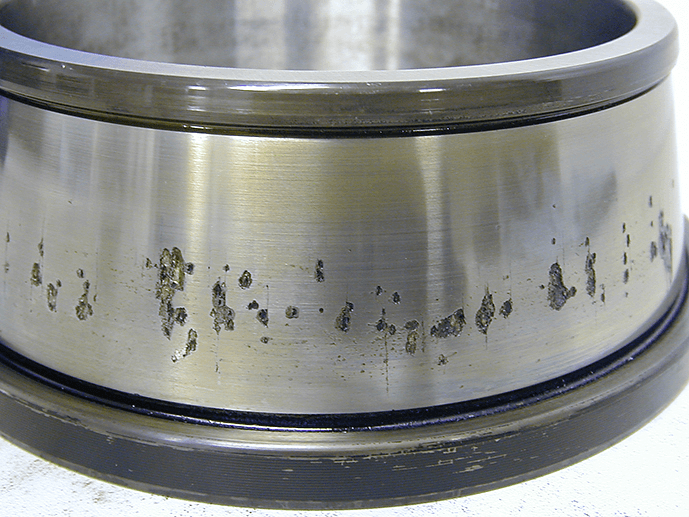 bearing failure caused due to adaptive depletion